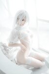 [Cosplay] Chun Momo 蠢沫沫 - 2B White wedding dress 2B 白婚纱