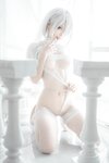 [Cosplay] Chun Momo 蠢沫沫 - 2B White wedding dress 2B 白婚纱