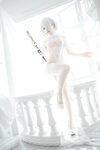 [Cosplay] Chun Momo 蠢沫沫 - 2B White wedding dress 2B 白婚纱