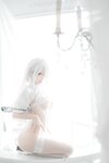 [Cosplay] Chun Momo 蠢沫沫 - 2B White wedding dress 2B 白婚纱