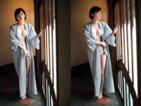 FLASHデジタル写真集 出口亜梨沙 ずぶ濡れ報告[66P]