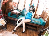 [Cosplay] 橙风千雅&小和甜酒 – 年夕旗袍双人御守 [189P-788MB]