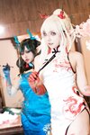 [Cosplay] 橙风千雅&小和甜酒 – 年夕旗袍双人御守 [189P-788MB]