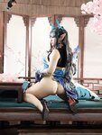 [Cosplay] 橙风千雅&小和甜酒 – 年夕旗袍双人御守 [189P-788MB]