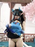 [Cosplay] 橙风千雅&小和甜酒 – 年夕旗袍双人御守 [189P-788MB]