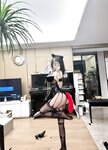 [Cosplay] 奔跑的晶骡儿 黑色姐妹花
