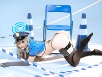 [Cosplay] 云溪溪 奶桃 蔚蓝档案 之濑明日奈