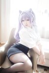 [Cosplay] 樱梨梨 刻晴秘书
