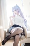 [Cosplay] 樱梨梨 刻晴秘书