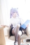 [Cosplay] 樱梨梨 刻晴秘书