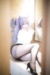 [Cosplay] 樱梨梨 刻晴秘书