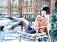 [Cosplay] 半半子 彼女 制服