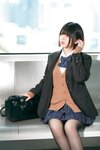 [Cosplay] 半半子 彼女 制服