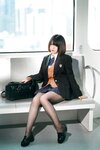 [Cosplay] 半半子 彼女 制服
