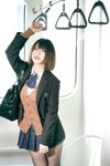 [Cosplay] 半半子 彼女 制服