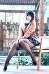 [Cosplay] 半半子 彼女 制服