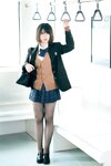 [Cosplay] 半半子 彼女 制服