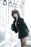 [Cosplay] 半半子 彼女 制服