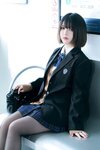 [Cosplay] 半半子 彼女 制服