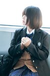 [Cosplay] 半半子 彼女 制服