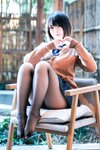 [Cosplay] 半半子 彼女 制服