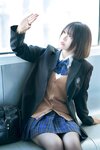 [Cosplay] 半半子 彼女 制服