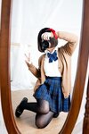 [Cosplay] 半半子 彼女 制服