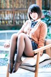 [Cosplay] 半半子 彼女 制服