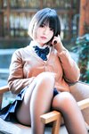 [Cosplay] 半半子 彼女 制服