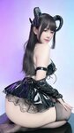 [Cosplay] miko酱ww 黑翼魅魔