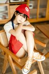 [Cosplay] Sakurai Ningning 桜井宁宁 - Mario apron 马里奥围裙