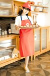 [Cosplay] Sakurai Ningning 桜井宁宁 - Mario apron 马里奥围裙
