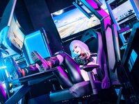 [Cosplay] Natsuko夏夏子 赛博朋克 边缘行者Lucy