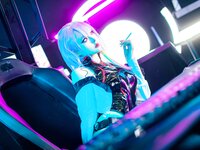 [Cosplay] Natsuko夏夏子 赛博朋克 边缘行者Lucy