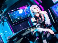 [Cosplay] Natsuko夏夏子 赛博朋克 边缘行者Lucy