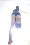 [Cosplay] 萝莉神楽板真冬之绑带泳装