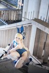 [Cosplay] 樱落酱w 蔚蓝档案 toki兔女郎