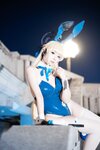[Cosplay] 樱落酱w 蔚蓝档案 toki兔女郎