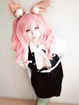 [Cosplay] Bunny Rabbit あおいみつり - Dress up Tamamo-chan [Re-edited version] きせかえ玉藻ちゃん 【再編集版】
