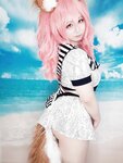 [Cosplay] Bunny Rabbit あおいみつり - Dress up Tamamo-chan [Re-edited version] きせかえ玉藻ちゃん 【再編集版】
