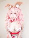 [Cosplay] Bunny Rabbit あおいみつり - Dress up Tamamo-chan [Re-edited version] きせかえ玉藻ちゃん 【再編集版】