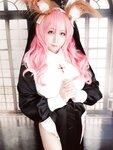 [Cosplay] Bunny Rabbit あおいみつり - Dress up Tamamo-chan [Re-edited version] きせかえ玉藻ちゃん 【再編集版】