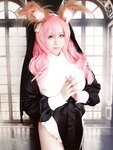 [Cosplay] Bunny Rabbit あおいみつり - Dress up Tamamo-chan [Re-edited version] きせかえ玉藻ちゃん 【再編集版】