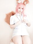 [Cosplay] Bunny Rabbit あおいみつり - Dress up Tamamo-chan [Re-edited version] きせかえ玉藻ちゃん 【再編集版】