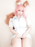 [Cosplay] Bunny Rabbit あおいみつり - Dress up Tamamo-chan [Re-edited version] きせかえ玉藻ちゃん 【再編集版】