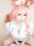 [Cosplay] Bunny Rabbit あおいみつり - Dress up Tamamo-chan [Re-edited version] きせかえ玉藻ちゃん 【再編集版】