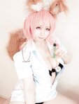 [Cosplay] Bunny Rabbit あおいみつり - Dress up Tamamo-chan [Re-edited version] きせかえ玉藻ちゃん 【再編集版】