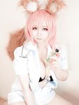 [Cosplay] Bunny Rabbit あおいみつり - Dress up Tamamo-chan [Re-edited version] きせかえ玉藻ちゃん 【再編集版】