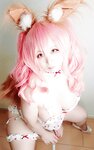 [Cosplay] Bunny Rabbit あおいみつり - Dress up Tamamo-chan [Re-edited version] きせかえ玉藻ちゃん 【再編集版】