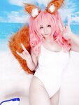 [Cosplay] Bunny Rabbit あおいみつり - Dress up Tamamo-chan [Re-edited version] きせかえ玉藻ちゃん 【再編集版】